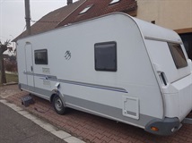 Knaus Sport 550 FSK - PALANDY, PŘEDSTAN