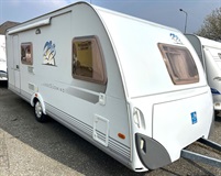 Knaus Südwind 550 FSK, PALANDY, MARKÝZA, PŘEDSTAN