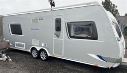 Dethleffs Exclusiv 655V, KLIMA, ALDE, SOLAR, MOVER, TV, SAMOST. SPRCHA, VELKÁ LEDNICE, NOSIČ KOL