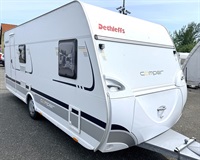 Dethleffs Camper 510TK, PALANDY, MOVER, PŘEDSTAN, ULTRAHEAT, TV, KŘESLA, STŮL