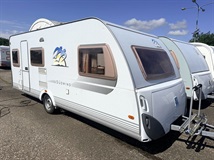 Knaus Südwind 550 QDK, PALANDY, MOVER, SPRCHA, KLIMA, PŘEDSTAN, NOSIČ KOL