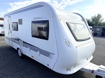 Hobby DeLuxe 490 KMF, PALANDY, MOVER, KLIMA, PŘEDSTAN, NOSIČ KOL, VELKÁ LEDNICE