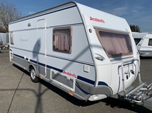 Dethleffs Beduin 510 DB, MOVER, PŘEDSTAN, NOSIČ KOL, ULTRAHEAT