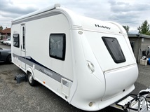 Hobby 495 UFe Excellent- MARKÝZA, MOVER, NOSIČ KOL, BATERIE, TREZOR