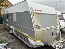Dethleffs Camper 560 SK, PALANDY, SAMOSTATNÁ SPRCHA, KLIMATIZACE, MOVER